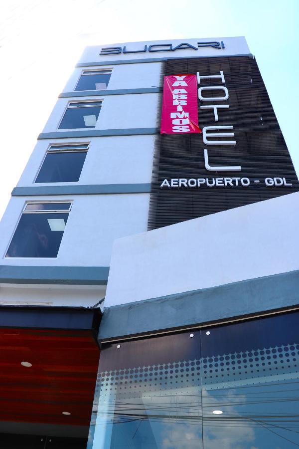 Hotel Bugari Aeropuerto Guadalajara Exterior foto